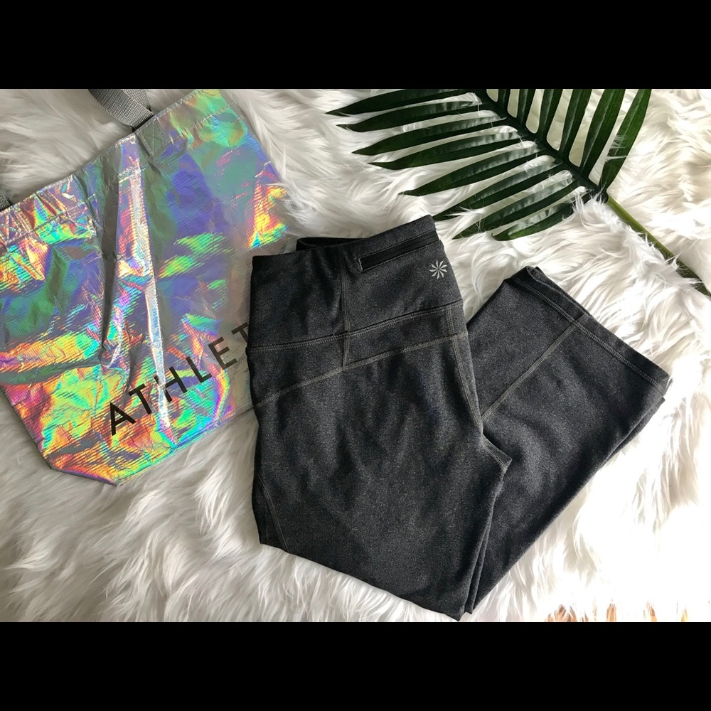 •Athleta 7/8 Crop Leggings• - Picture 4 of 8